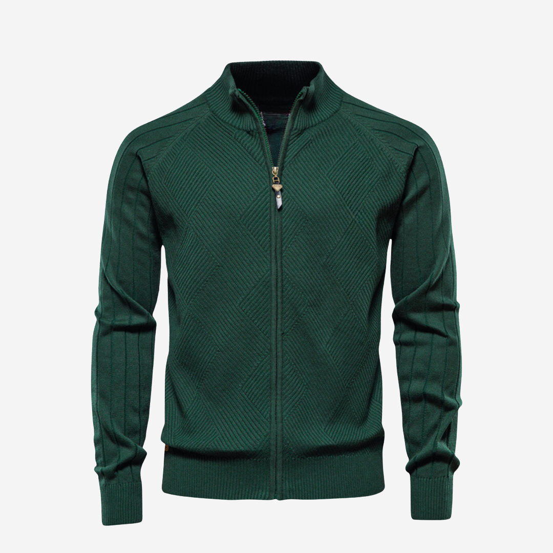 Signature Zip Knit