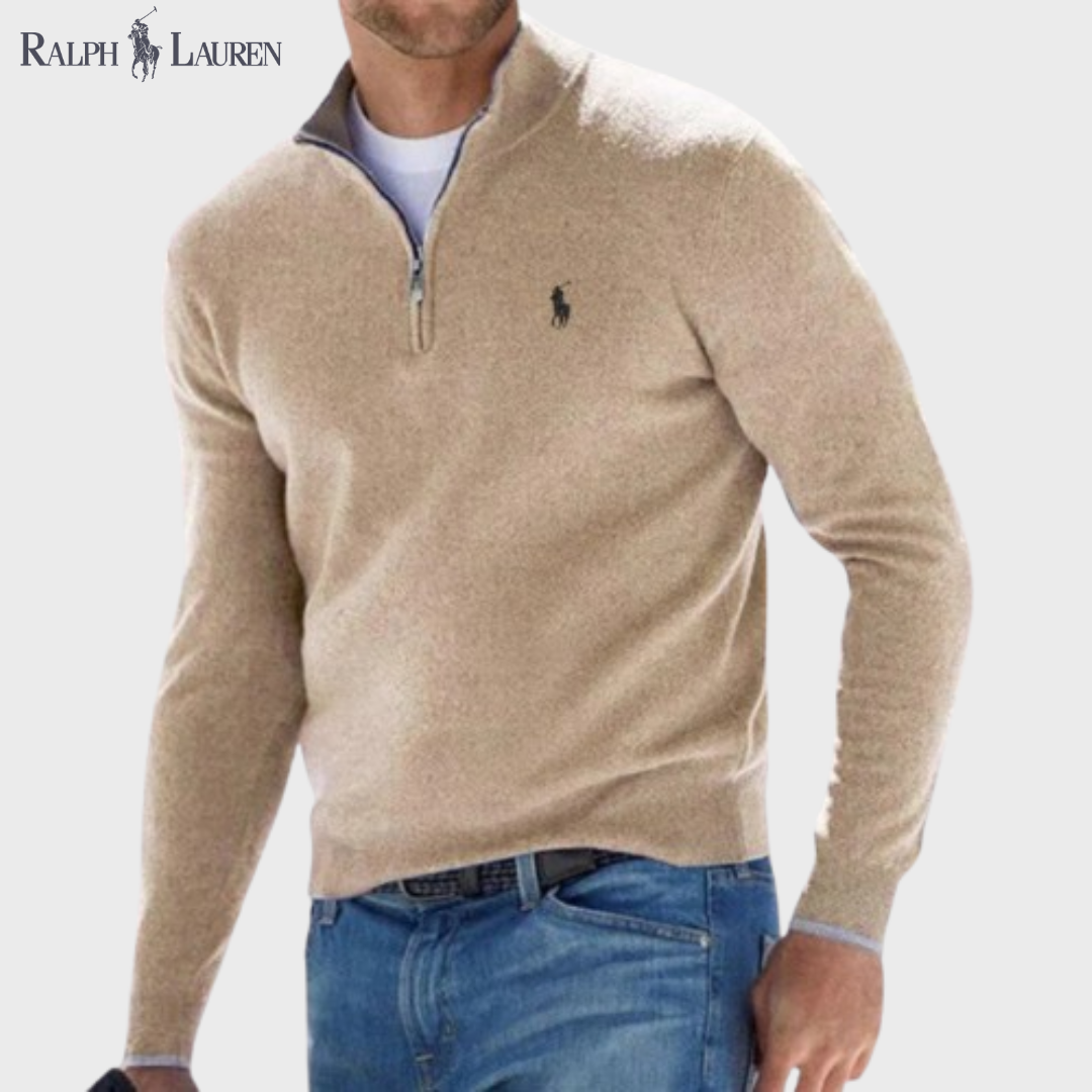 Pull R&L™ à demi-zip – SOLDES BLACK FRIDAY – -60 %