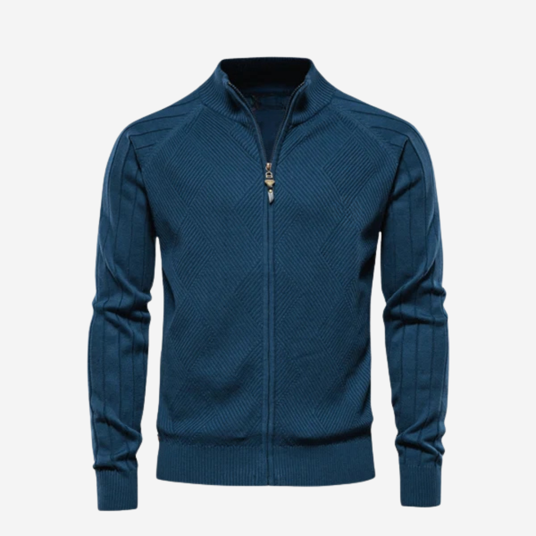 Signature Zip Knit