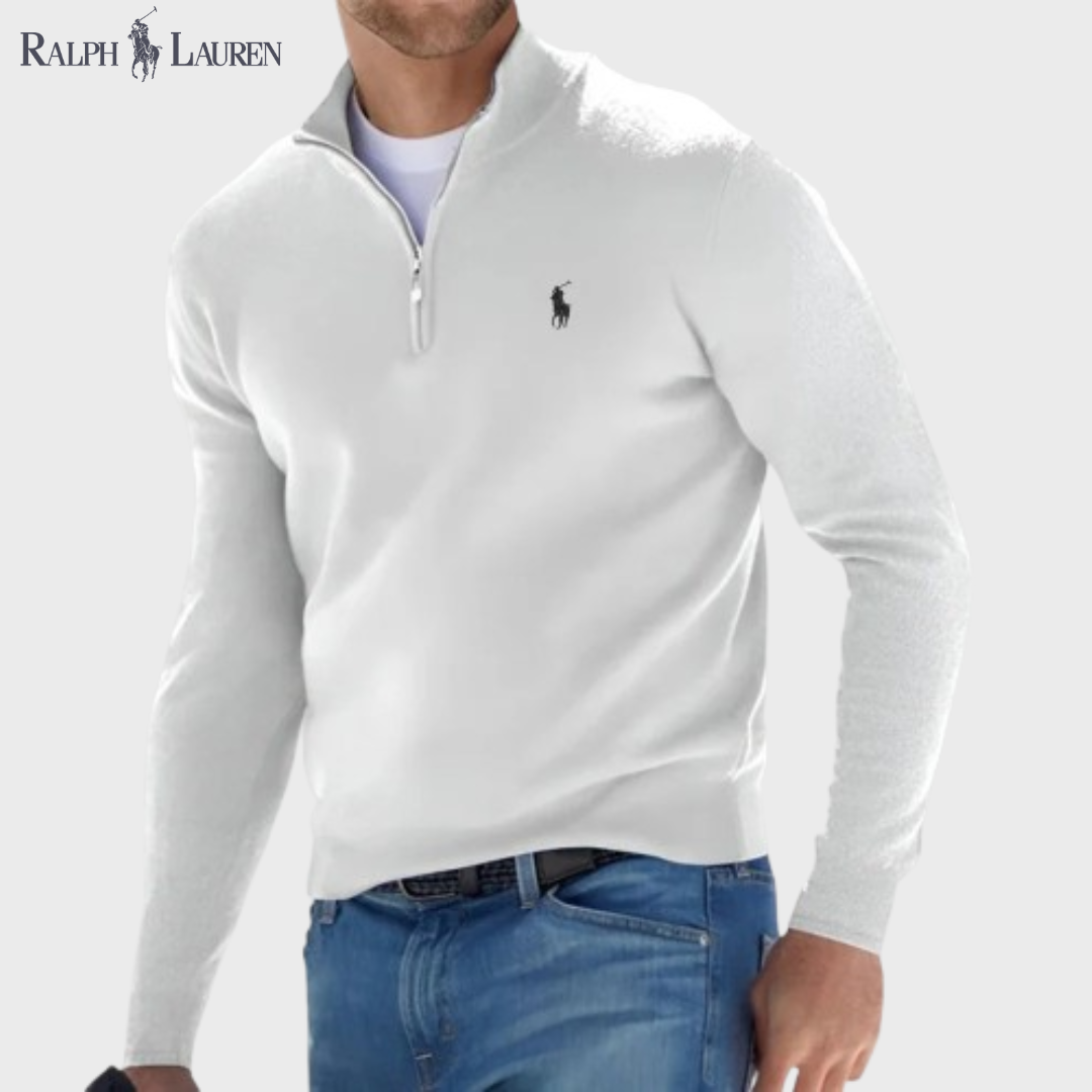 Pull R&L™ à demi-zip – SOLDES BLACK FRIDAY – -60 %