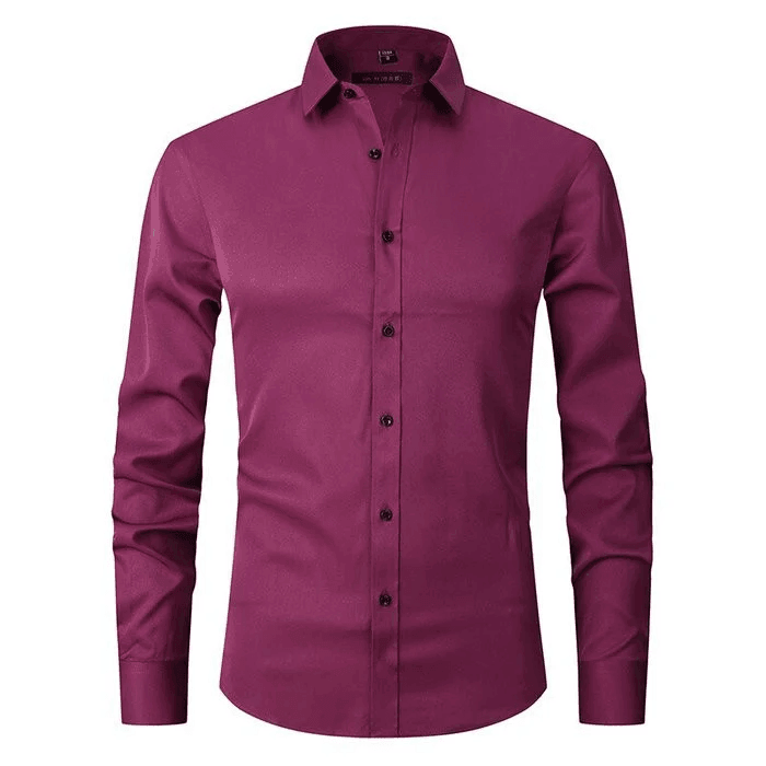 ElasticFiit™ - Speciaal kreukherstellend slim shirt