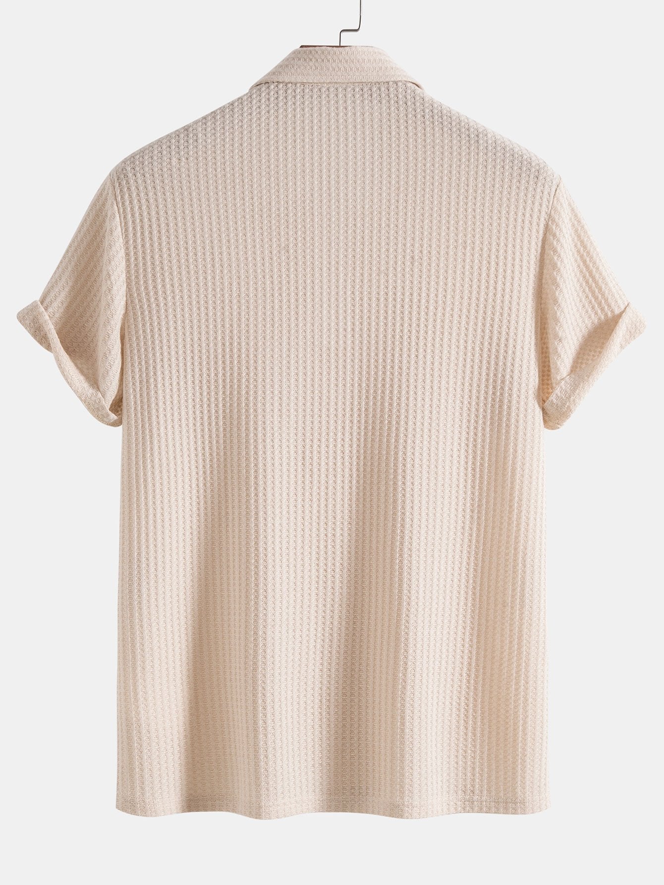 Massimo wafel witte polo