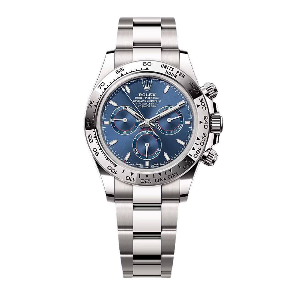 Daytona 126509 “White Gold Blue Dial”