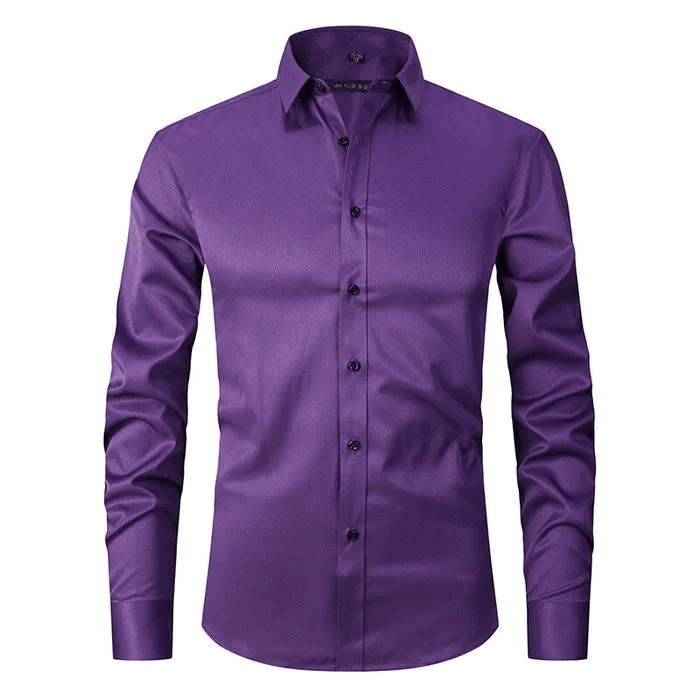 ElasticFiit™ - Speciaal kreukherstellend slim shirt