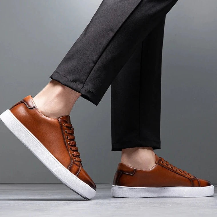 Franco™ - Leren herensportschoenen