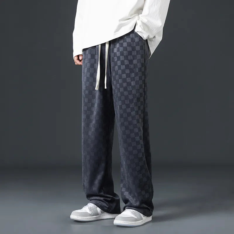 Urban geruite joggingbroek
