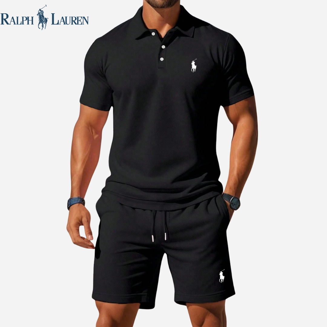 Ensemble homme R&amp;L™ Premium - Chemise à manches courtes et short