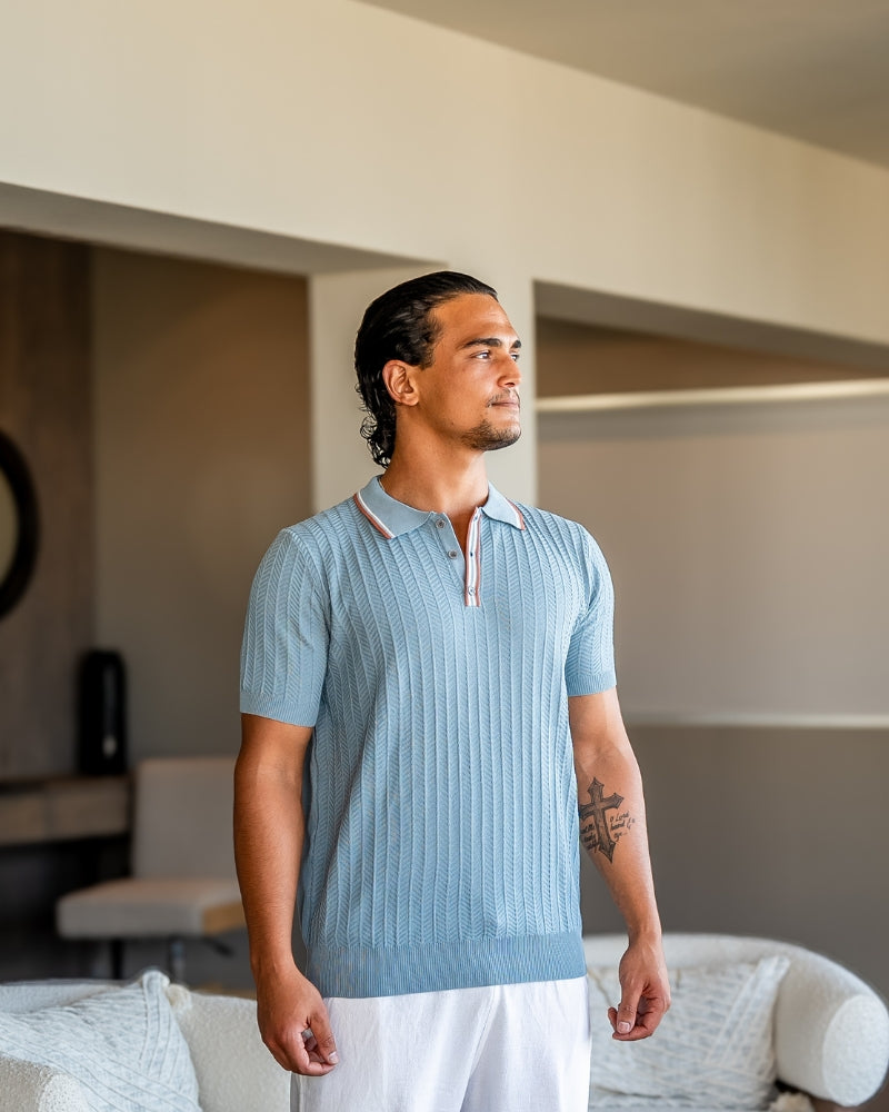 The Ashford knitted polo