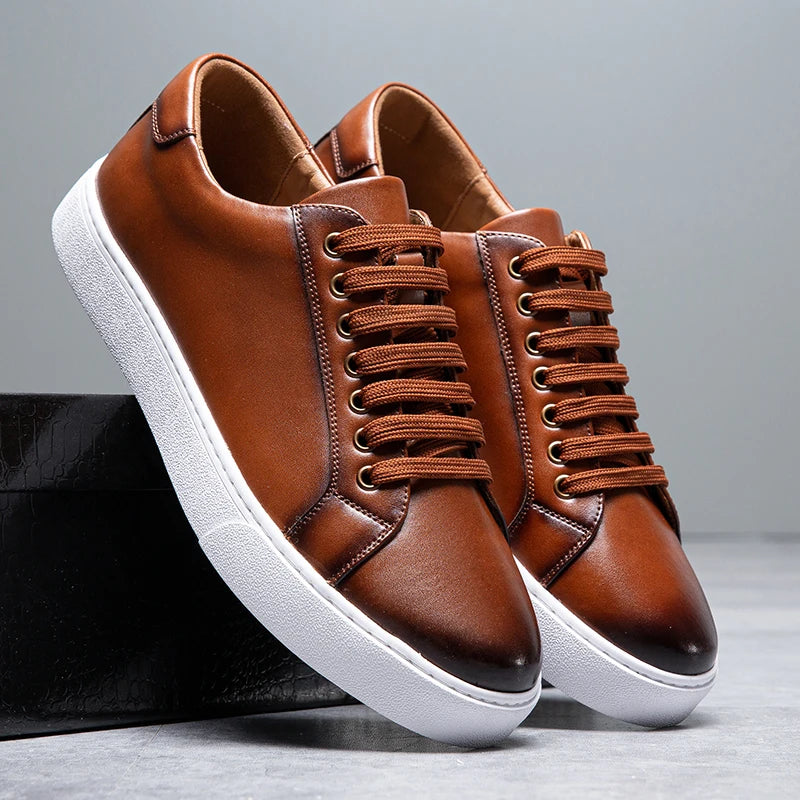 Franco™ - Leren herensportschoenen