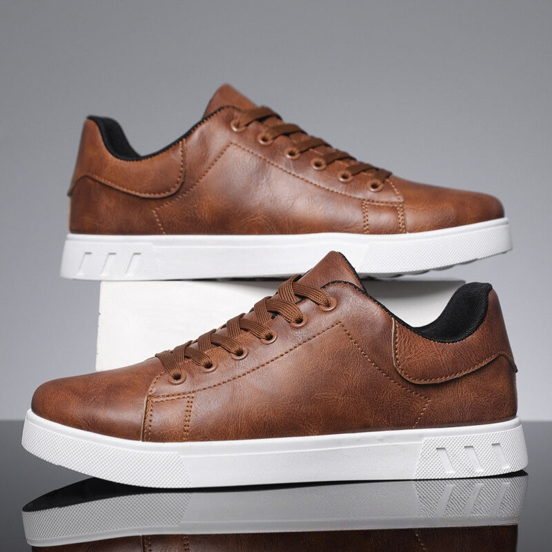 Luxe leren sportschoenen