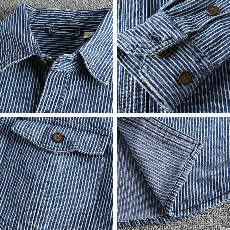 Theodore Willow Vintage Denim Hemd