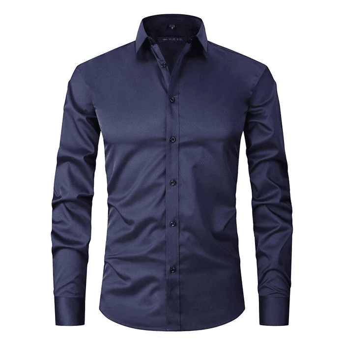 ElasticFiit™ - Speciaal kreukherstellend slim shirt