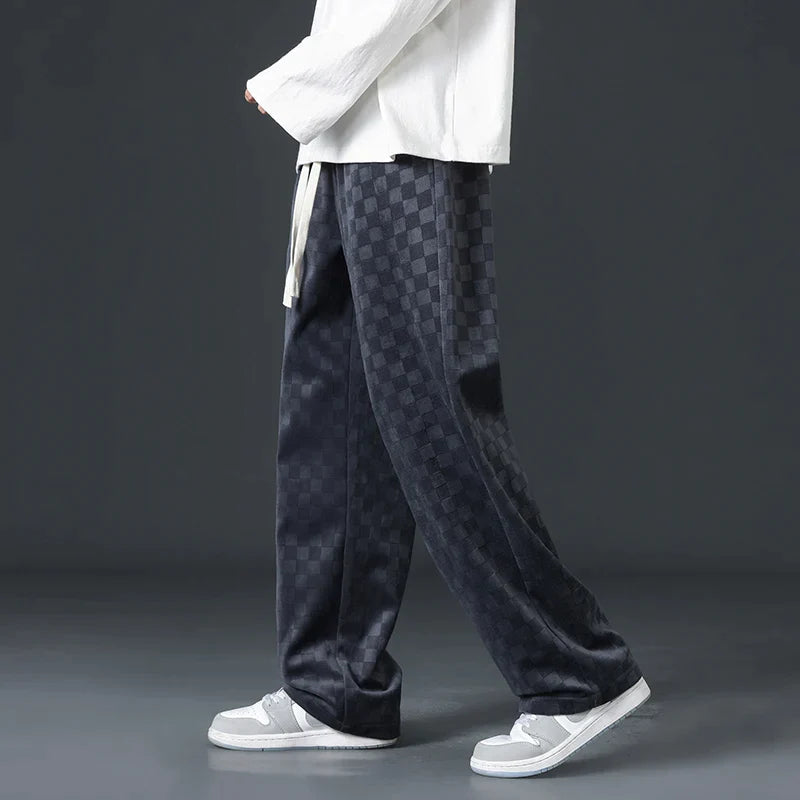 Urban geruite joggingbroek