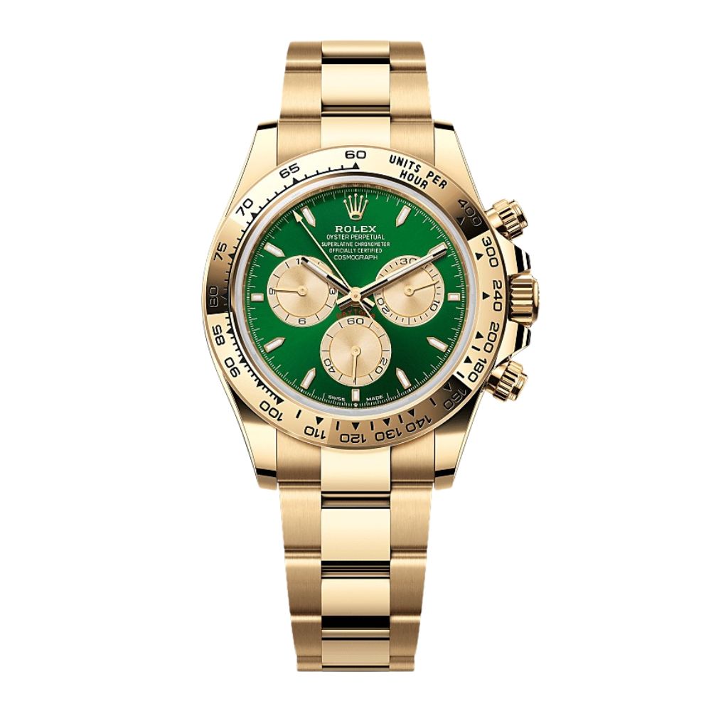 Daytona 126508 “Yellow Gold Green”