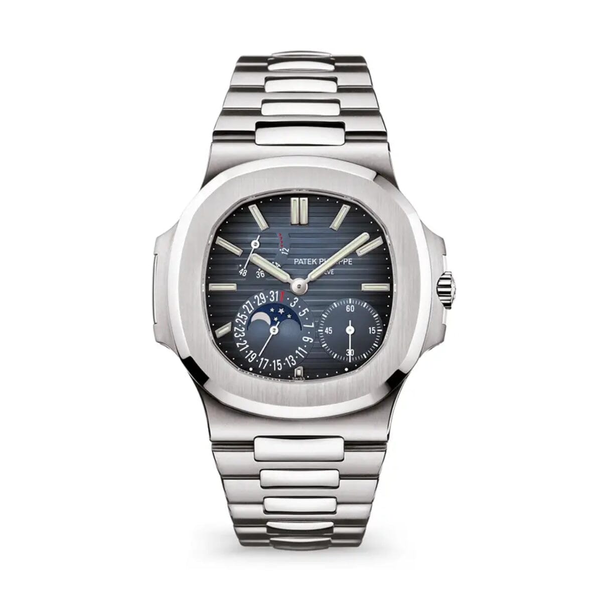 PTK P. Nautilus Steel Blue Dial Moon Phase 5712/1A-001
